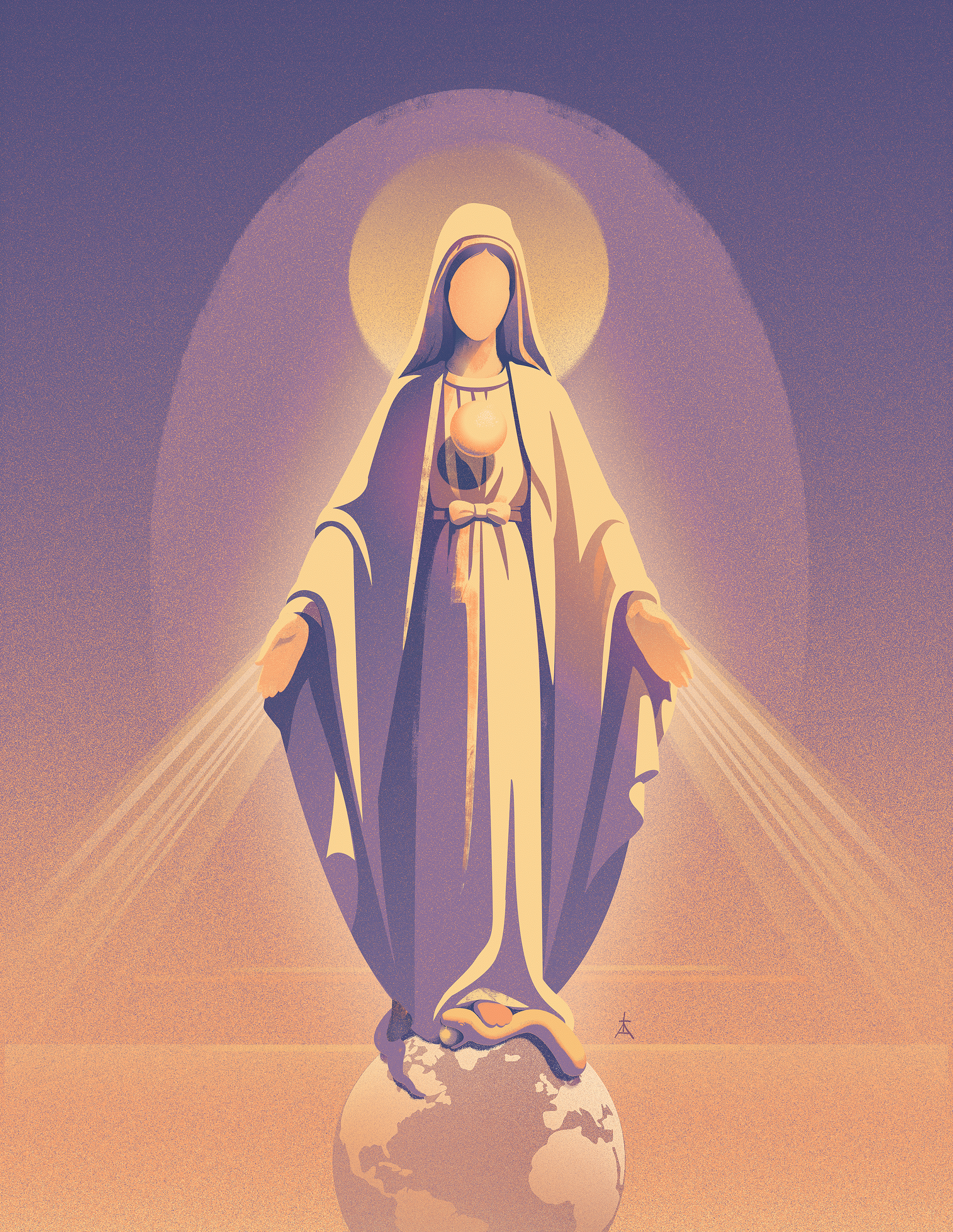 Our Lady of The Miraculous Medal – Print