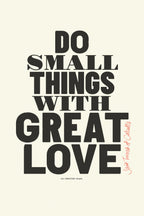 With Great Love – Print