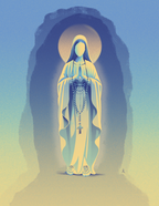 Our Lady of Lourdes – Print