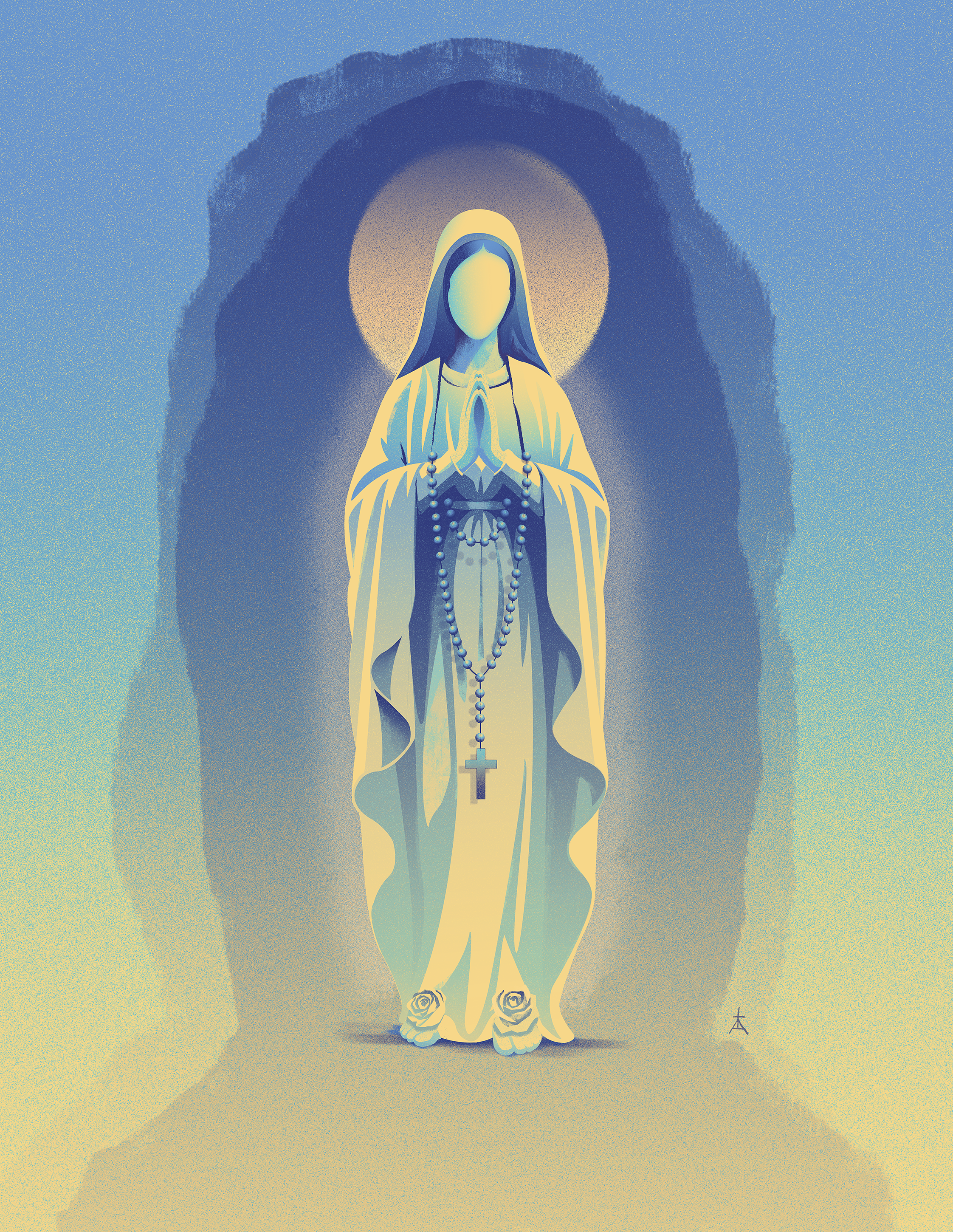 Our Lady of Lourdes – Print