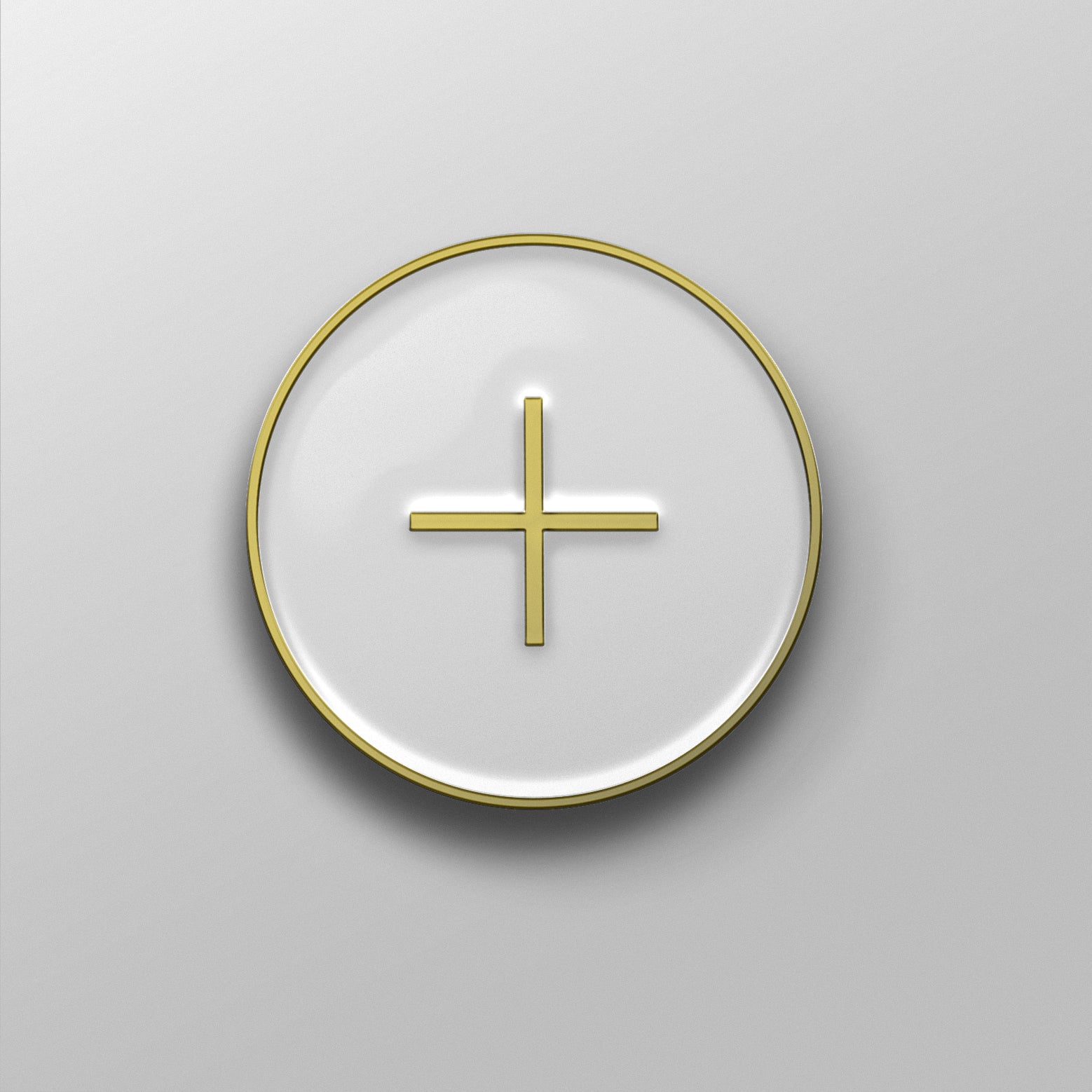 The Eucharist – Metal badge