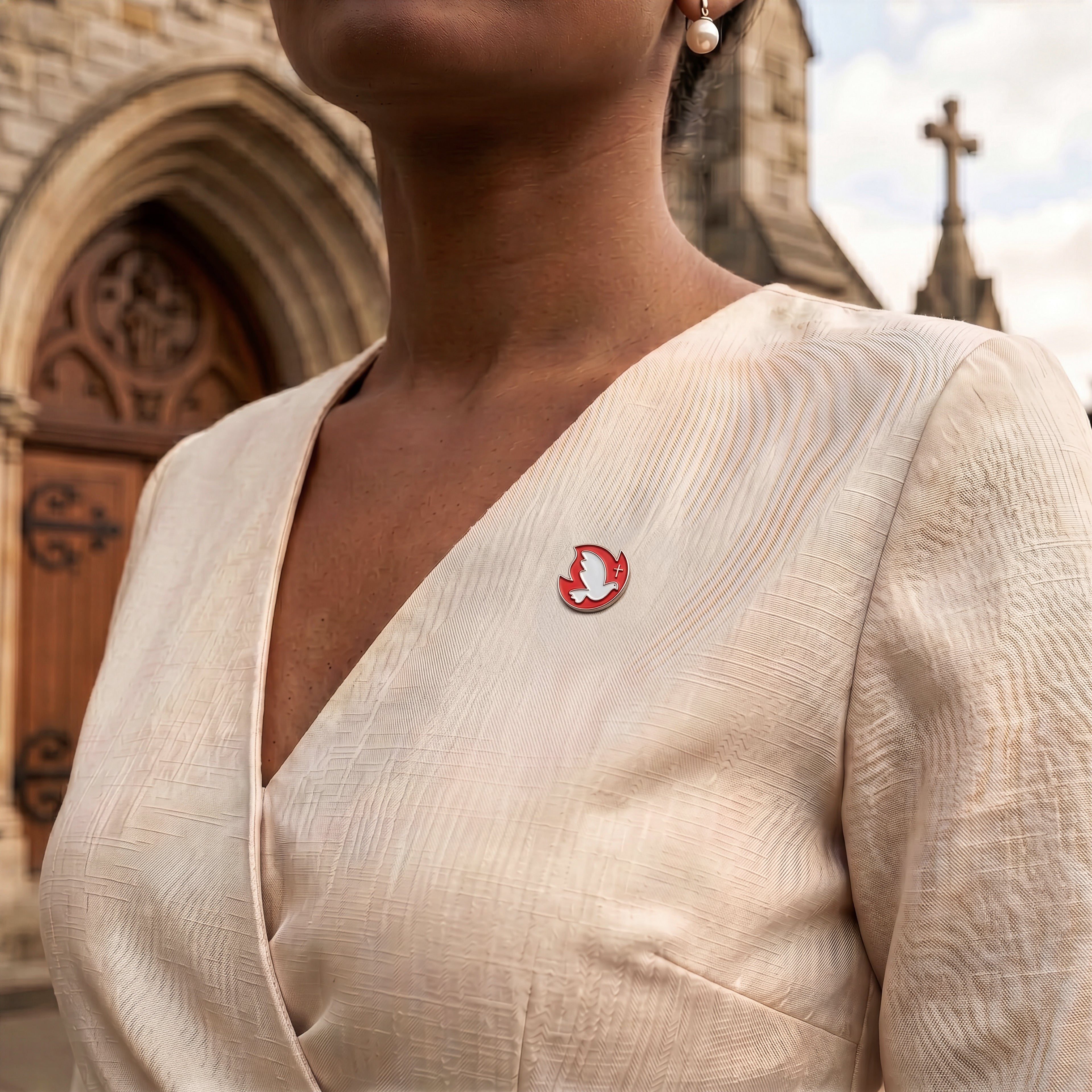 The Holy Spirit – Metal badge