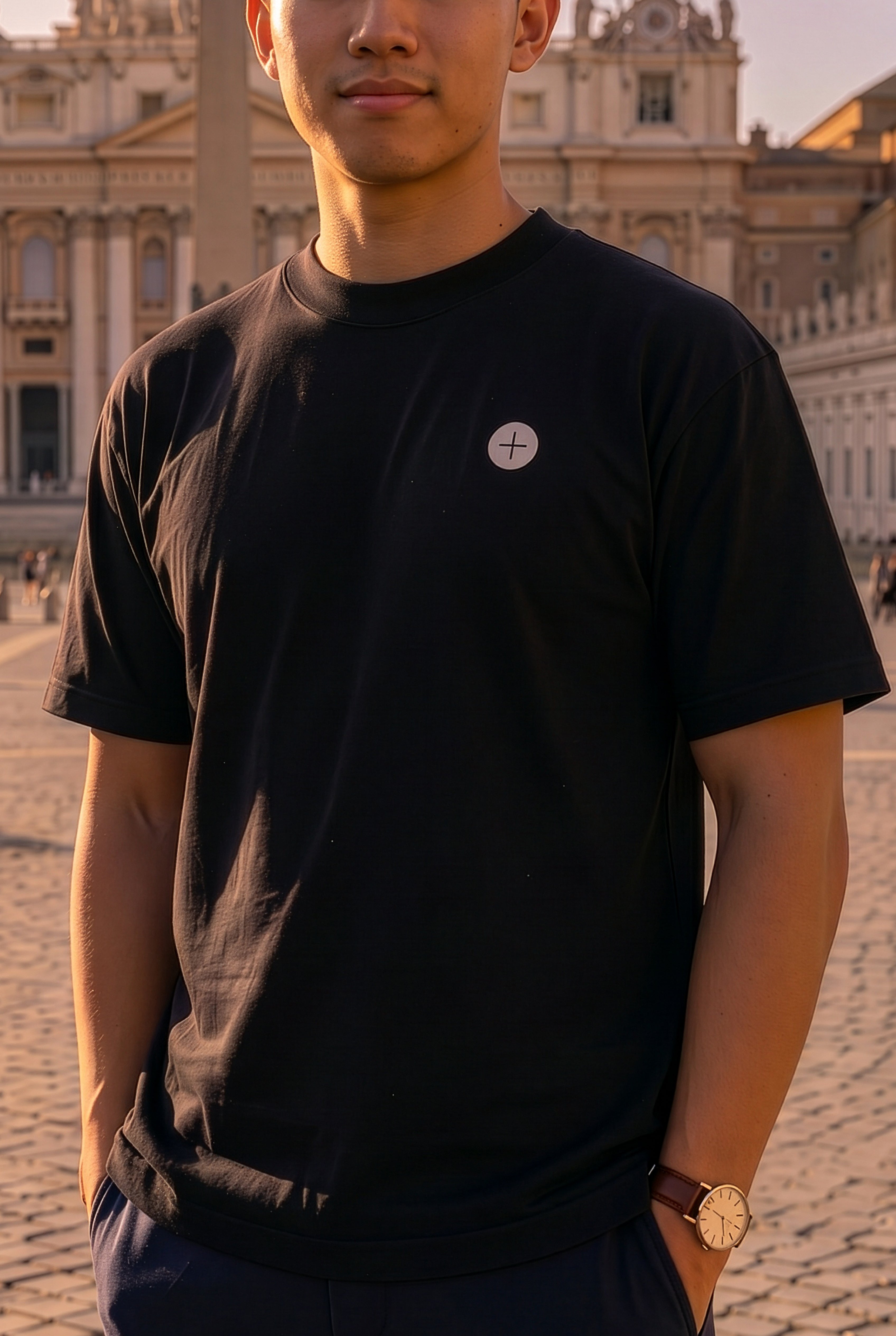 The Eucharist T-shirt – Black