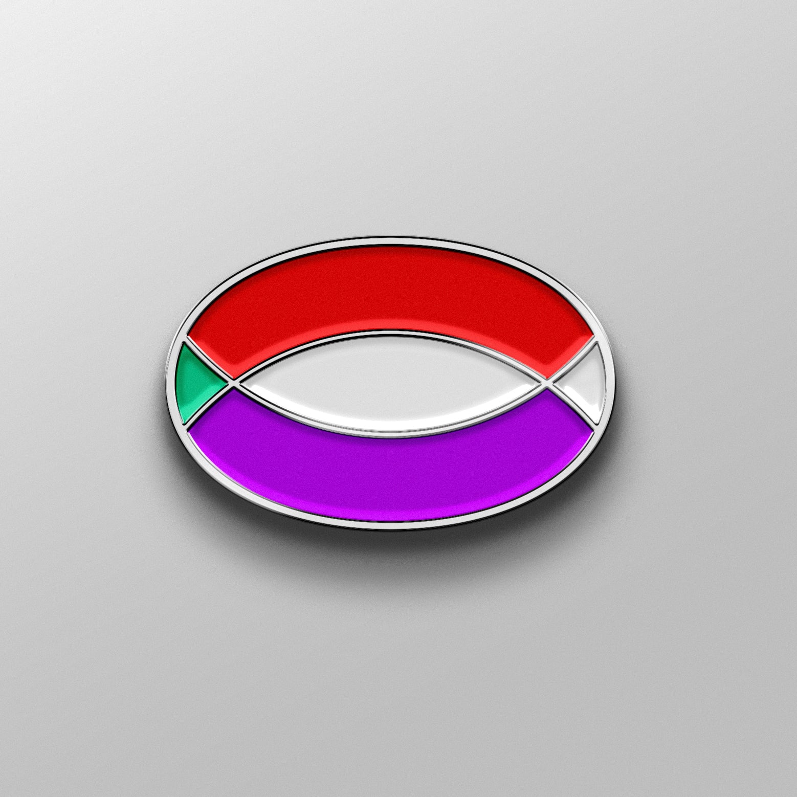 Ichthys – Metal badge