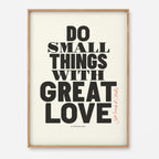 With Great Love – Print
