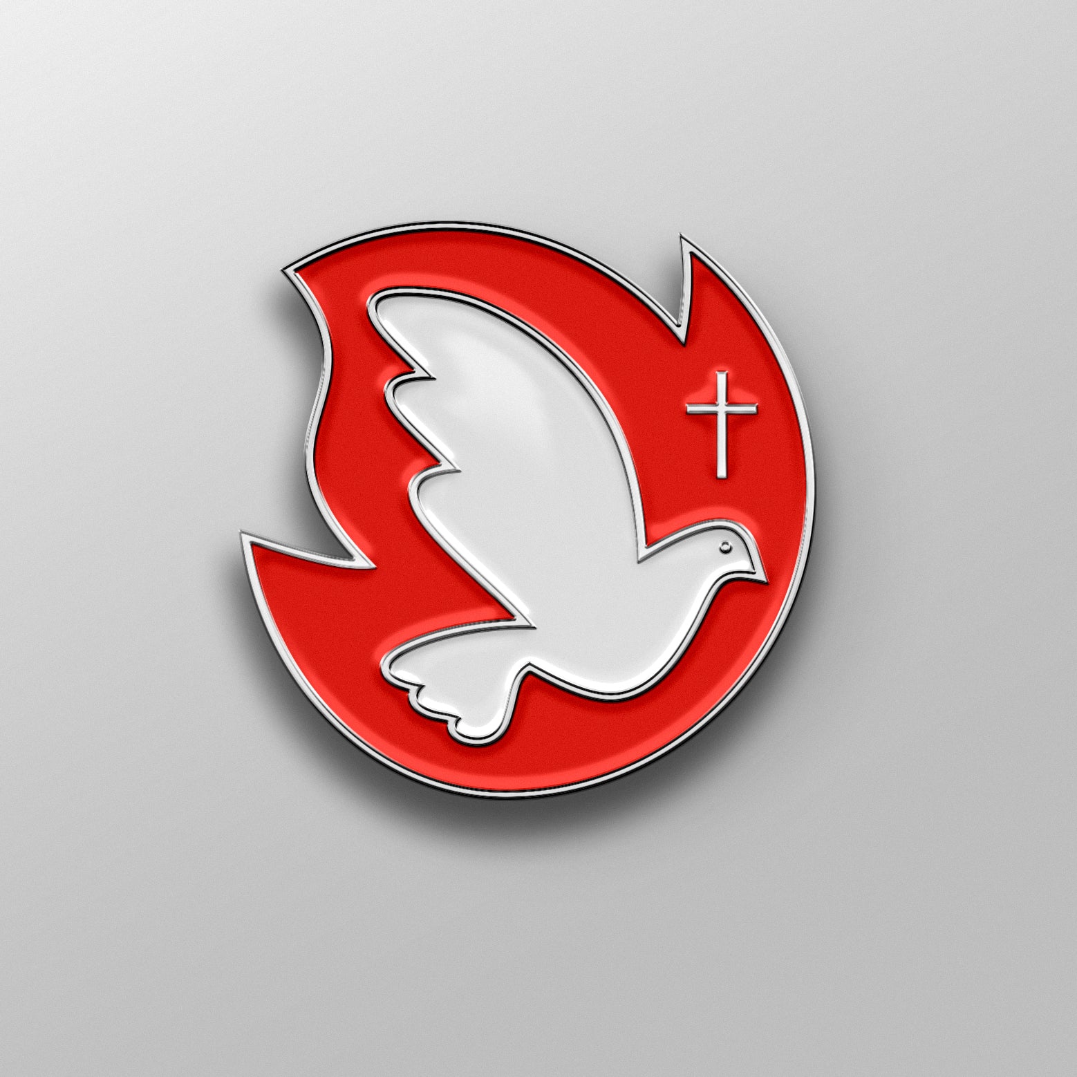 The Holy Spirit – Metal badge