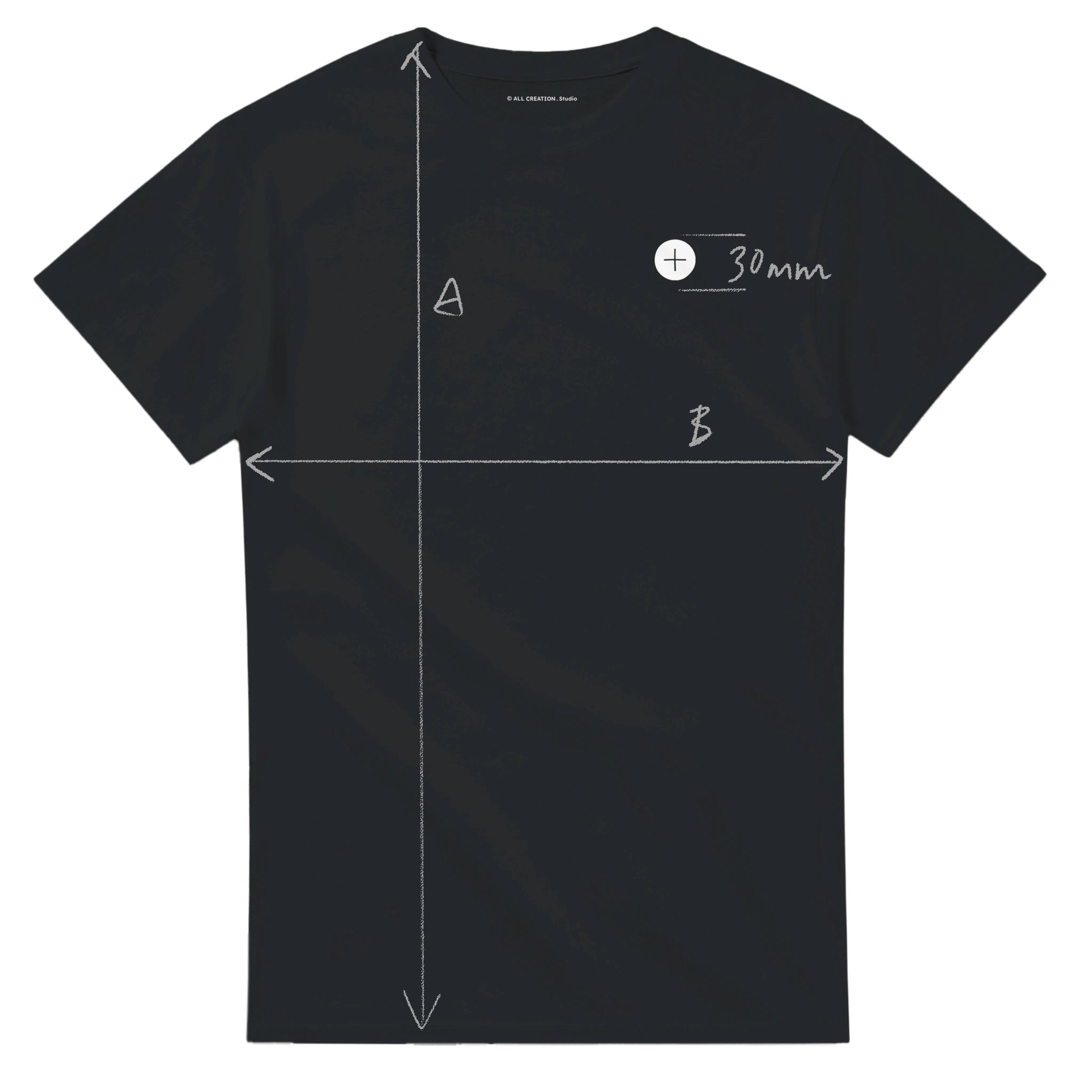The Eucharist T-shirt – Black