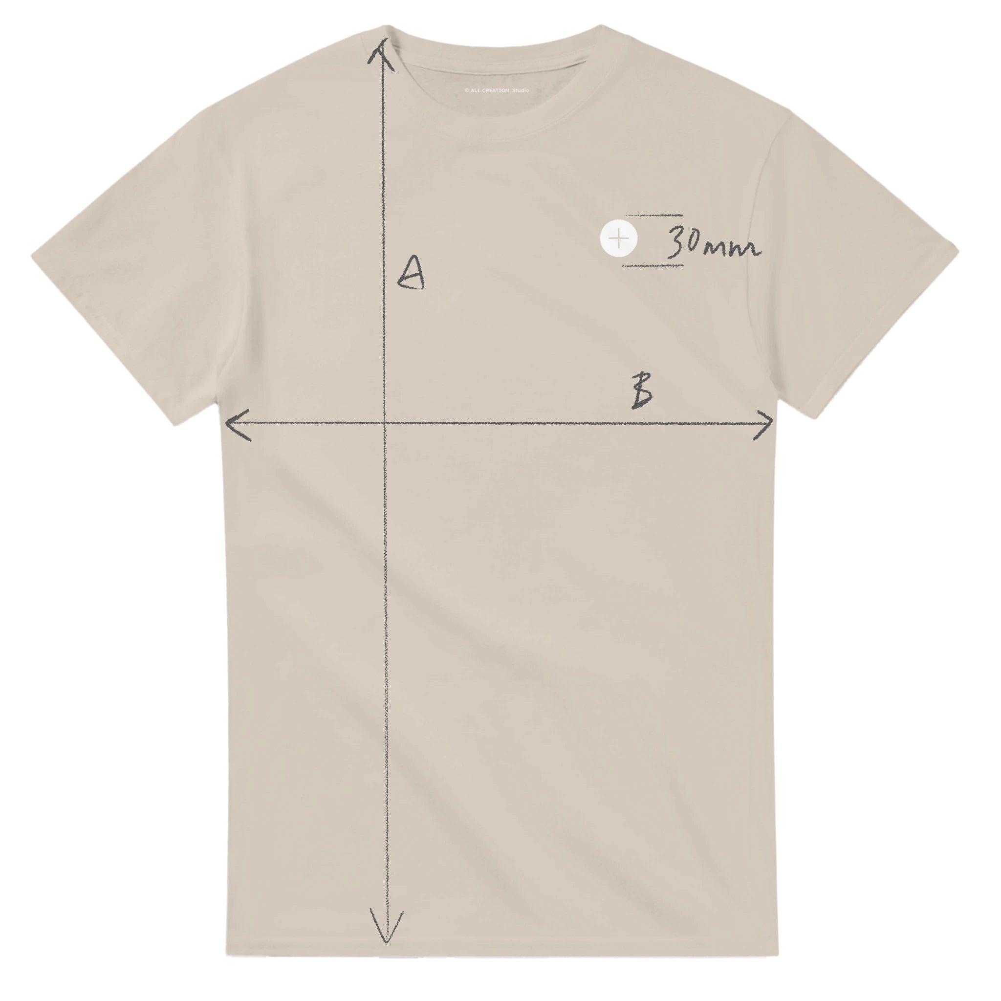 The Eucharist T-shirt – Sand
