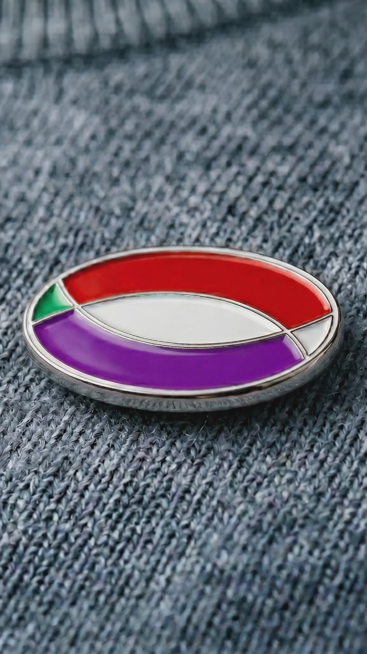 Ichthys – Metal badge