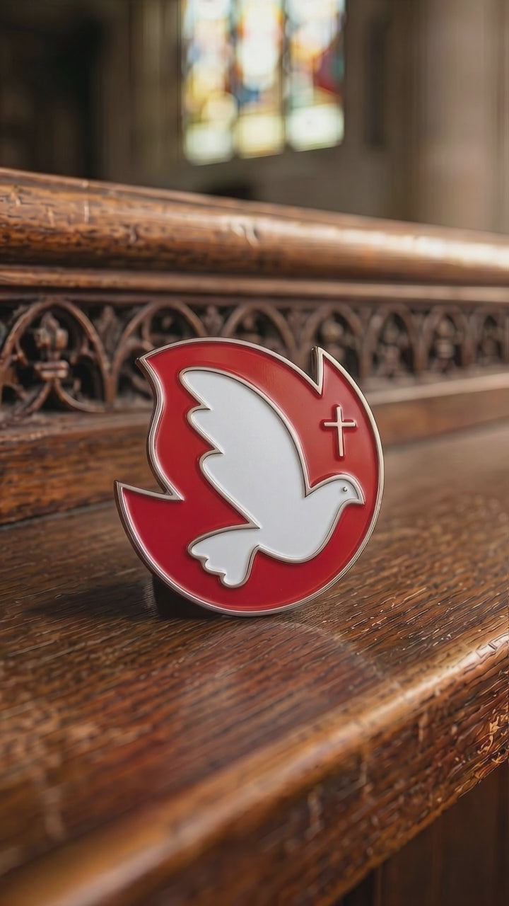 The Holy Spirit – Metal badge